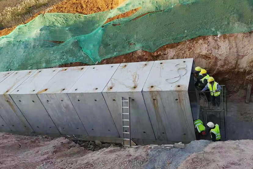 中鐵(tiě)北(běi)京局雙龍新區(qū)電(diàn)力管廊項目